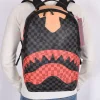 SPRAYGROUND Zaini<Zaino evil triple decker beige rosso