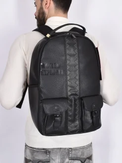 SPRAYGROUND Zaini<Zaino global traveler nero cargo