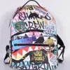SPRAYGROUND Zaini<Zaino sip the rizz cream graffiti cargo